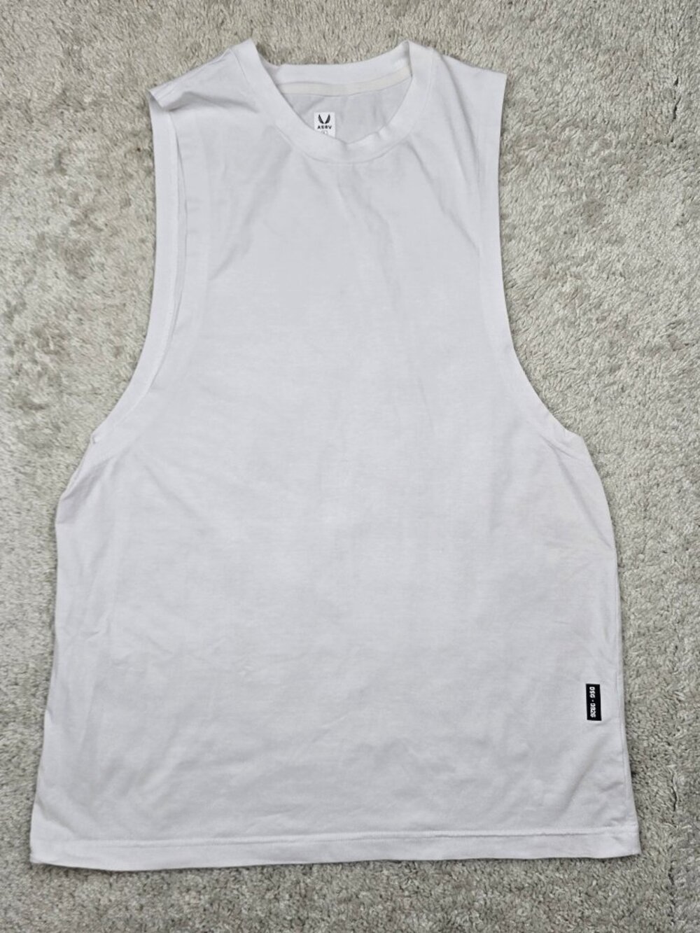 ASRV Silver-Lite T Shirt White Mens Size Large L DSG-0923 Workout USA Supima